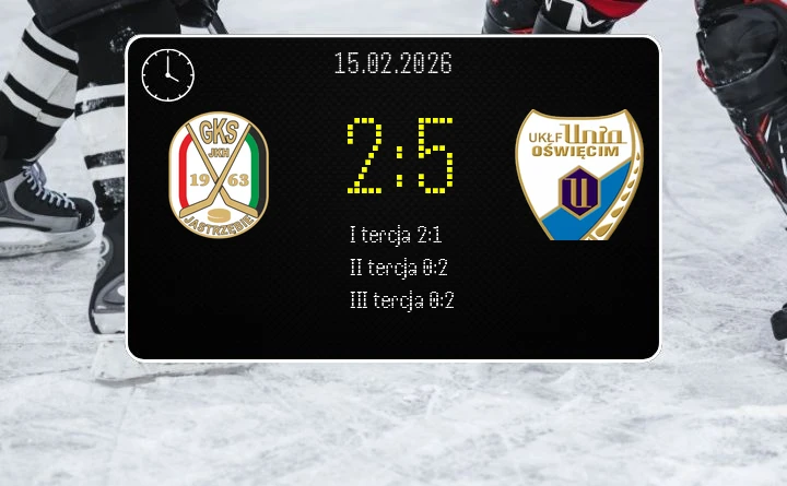 [HOKEJ] Tauron Hokej Liga – JKH GKS Jastrzębie – Unia Oświęcim 2:5