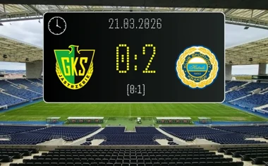 [PIŁKA NOŻNA] Betclic 2. liga: GKS Jastrzębie – Hutnik Kraków 0:2. Goście skuteczniejsi na Stadionie Miejskim w Jastrzębiu-Zdroju