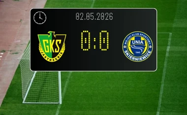 [PIŁKA NOŻNA] GKS Jastrzębie – Unia Skierniewice 0:0 w Betclic 2. lidze – oficjalnie 0:3 dla lidera po walkowerze