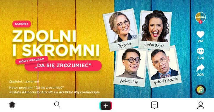 Grafika promocyjna wydarzenia Jastrzębie-Zdrój: Zdolni i Skromni — „Da się zrozumieć”