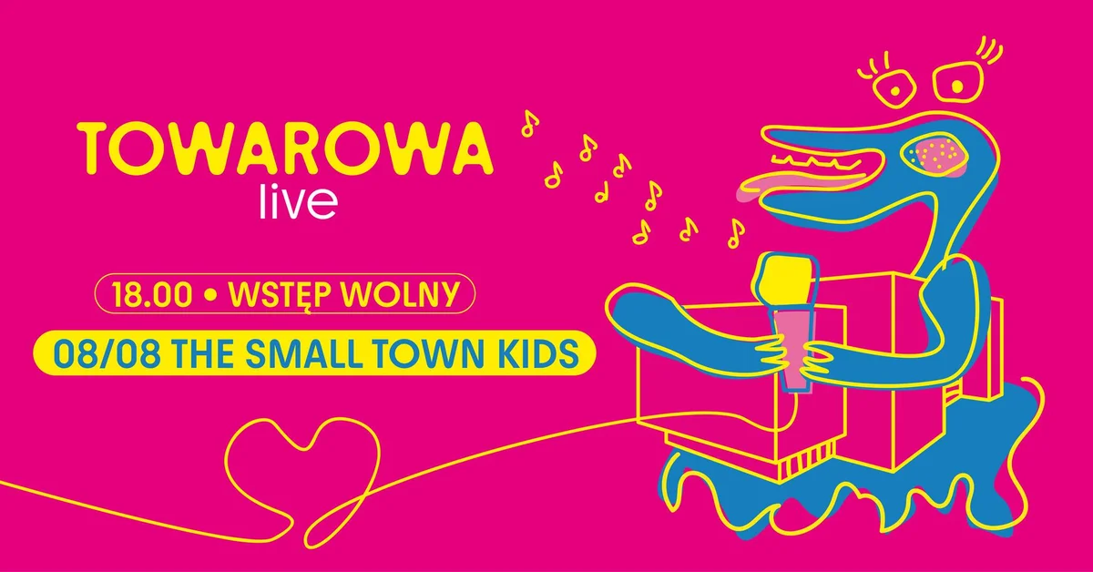 Grafika promocyjna wydarzenia Koncert duetu the small town kids w Jastrzębiu-Zdroju