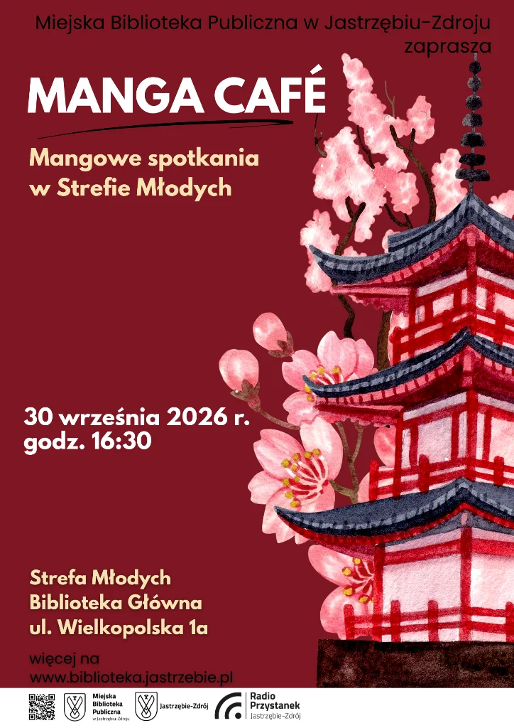 Grafika promocyjna wydarzenia Manga Cafe