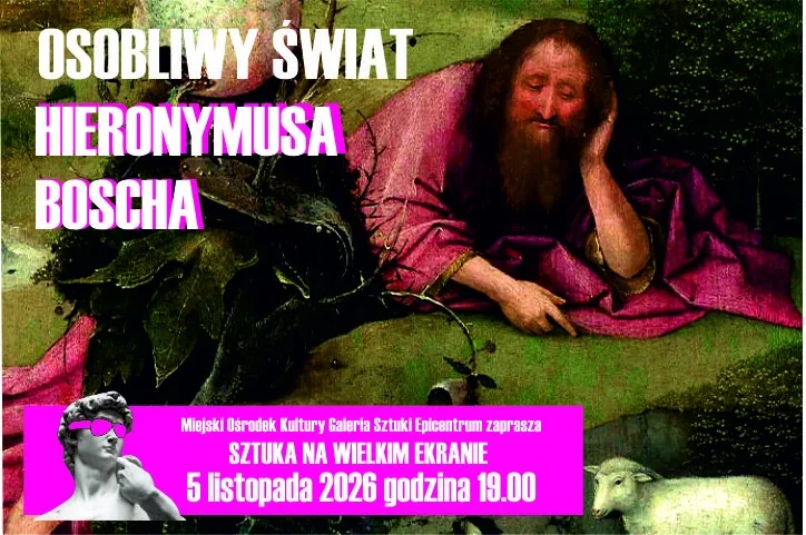 Grafika promocyjna wydarzenia Osobliwy świat Hieronymusa Boscha na ekranie