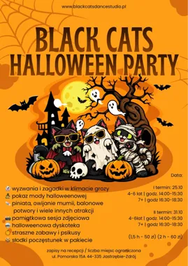 Black Cats Halloween Party: nocna zabawa
