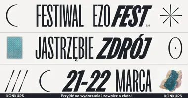 Grafika promocyjna wydarzenia Festiwal Ezoteryki i Medycyny Naturalnej w Jastrzębiu-Zdroju — 21–22 marca 2026