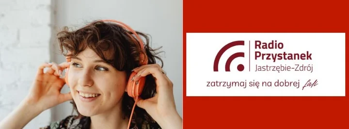 Grafika promocyjna wydarzenia Tworzymy Młodzieżową Redakcję Radia Przystanek Jastrzębie‑Zdrój — zaproszenie dla uczniów