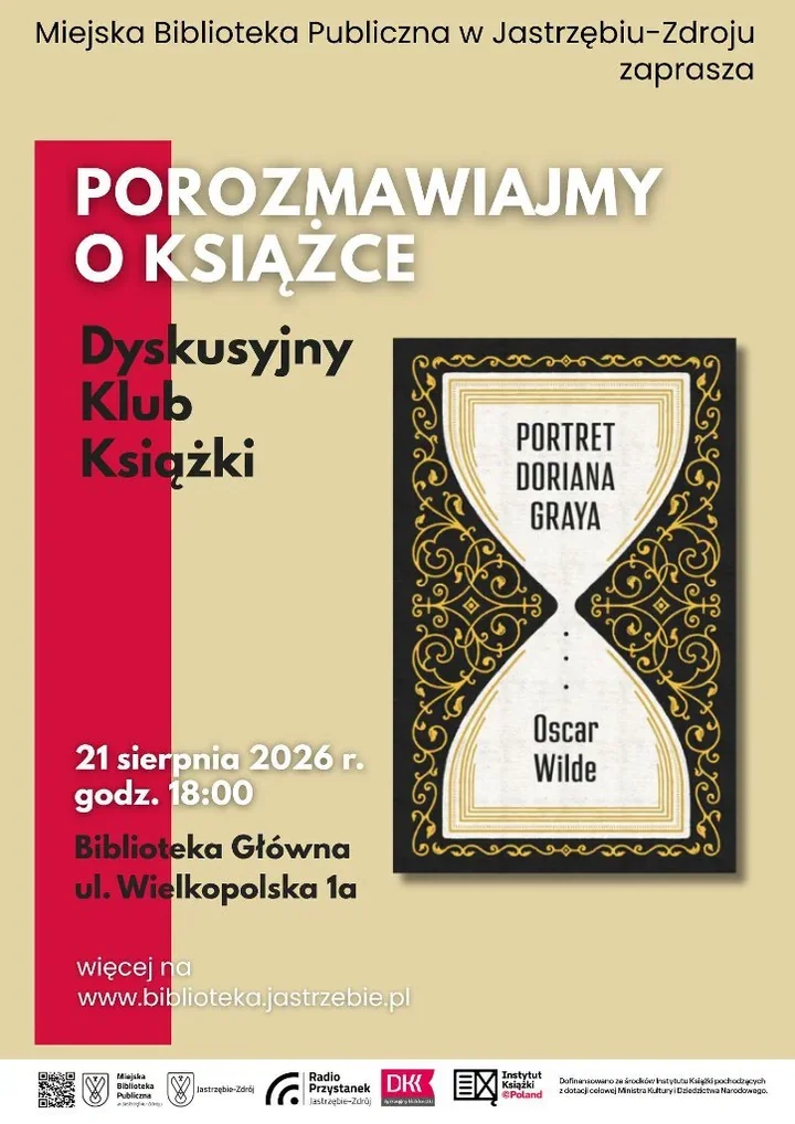 Dorian Gray wraca do Jastrzębia-Zdroju - wieczór z powieścią Wilde’a