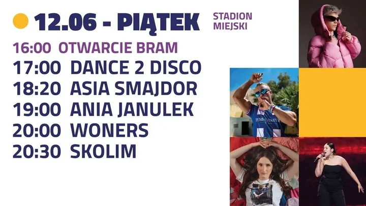 Na Stadionie Miejskim ruszy taneczny maraton. W Jastrzębiu–Zdroju wystąpi Skolim