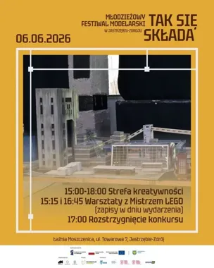 Klocki, modele i rywalizacja. Festiwal „Tak się składa” wraca do Łaźni Moszczenica