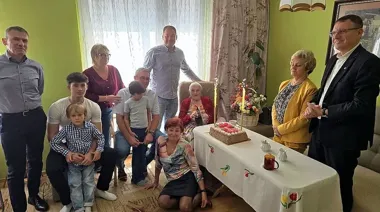 Honorata Barańczyk skończyła 101 lat. Były tort i rodzinne „Dwieście lat”