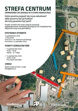 Cztery warianty nowego centrum Jastrzębia-Zdroju trafiły pod ocenę mieszkańców