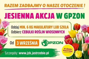 Sześć kilogramów odpadów za cebulki. Jesienna akcja w Jastrzębiu-Zdroju