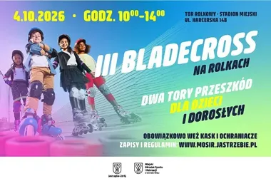 Dwa tory przeszkód na rolkach. Bladecross wraca na Stadion Miejski