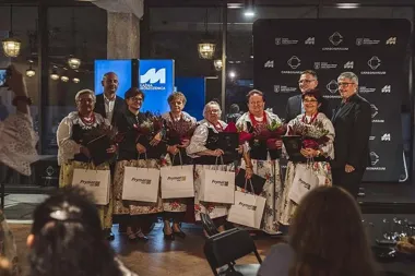 Joanna Bartel wystąpiła dla kół gospodyń. Były żarty, śpiew i śląskie tradycje