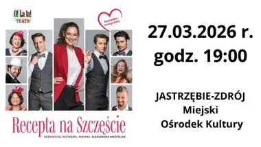 Gabinet pełen śmiechu - "Recepta na Szczęście" zagości w Jastrzębiu