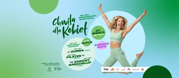 Chwila dla Kobiet – wieczór fitness i porad w Hali Widowiskowo-Sportowej