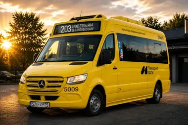 Objazd linii 203 w Radlinie. Dwa przystanki poza trasą