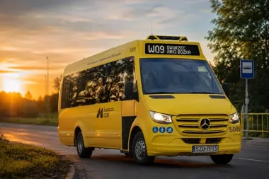 Linia W09 zmieni trasę. Poranny kurs do Wodzisławia wymaga przesiadki