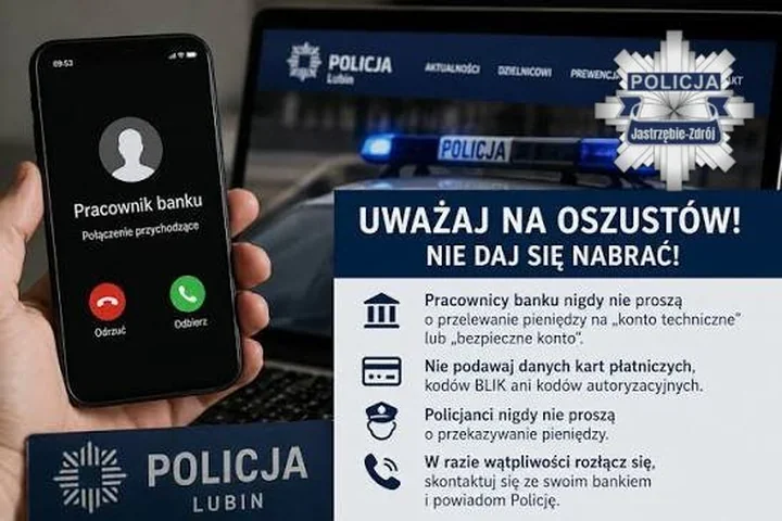 Fałszywy pracownik banku przekonał 45-latkę do kredytu na 20 tysięcy złotych