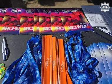 Dzieci za kierownicą radiowozu. Policyjny festiwal w Jastrzębiu-Zdroju