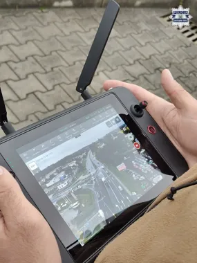 Dron nagrywał kierowców w Jastrzębiu-Zdroju. Posypały się mandaty