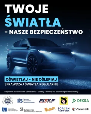W Katowicach kierowcy bezpłatnie sprawdzą światła. Rusza ogólnopolska akcja