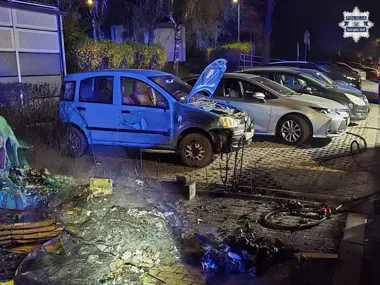 Dwa podpalenia, trzy spalone auta - 32-latek trafił do aresztu