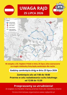 Rajd Polski zamknie ulice Jastrzębia-Zdroju. Dwa dni utrudnień
