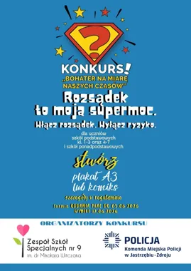 Rozsądek jako supermoc - Jastrzębie-Zdrój rusza z konkursem na wakacyjne bezpieczeństwo